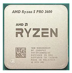 Процесор AMD Ryzen 5 PRO 3600 (100-000000029) (Socket AM4, 12T, 4.2 ГГц, Tray)