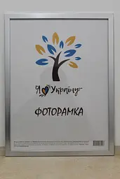 Фоторамка 30х42, срібна, 1611-1730, СКЛО + ДВП                                                                                                                                                                                                                                                                                                                                                                                  