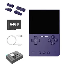 Приставка ігрова консоль TRIMUI Brick 64 GB Violet (~5000 ігор) - мініатюра 4
