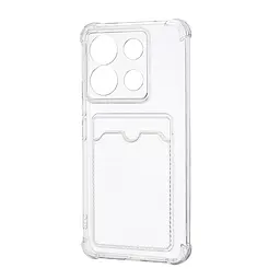 Чохол Clear Pocket Case Xiaomi Redmi Note 13 Pro 5G/Poco X6 Прозорий