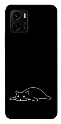 TPU чохол Demsky Lazy cat для Vivo Y15s