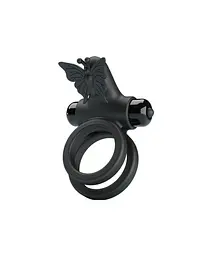 Ерекційне віброкільце Pretty Love Vibrating Dual Rings, 3.2-3.8 см - мініатюра 2