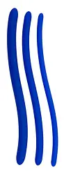 Набір уретральних стимуляторів - Blue Silicone Dilator Set - мініатюра 2