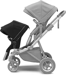 Прогулянкове крісло Thule Sleek Sibling Seat Midnight Black (TH 11000201) - мініатюра 2