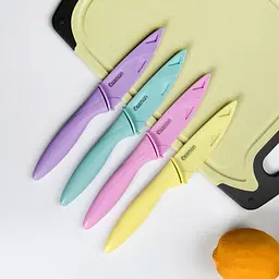Кухонний ніж Fissman Caramella у чохлі 10 см в асортименті (2550) - мініатюра 6