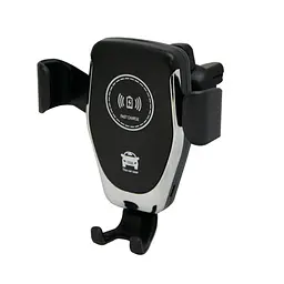 Тримач для телефона в авто "Wireless Car Mount Charger" 10W Чорний, бездротова зарядка в машину