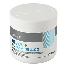 Амінокислоти OstroVit BCAA + Glutamine 1100 150 капсул - мініатюра 2