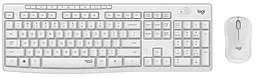Комплект (клавiатура, миша) бездротовий Logitech MK295 Combo White (920-009824)
