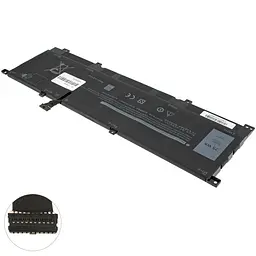 Акумулятор Dell 8N0T7 (XPS 15 9575, Precision 5530 2-in-1) 11.4V 6254 mAh 75Wh Black - мініатюра 2