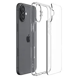Чохол до мобільного телефона Spigen iPhone 16 Plus Ultra Hybrid Crystal Clear (ACS08069) - мініатюра 8