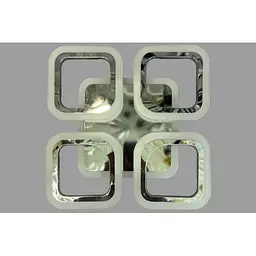 Люстра Linisoln 5588-4S CH LED-3 LED з димером, хром/графіт 3 лампи