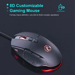 Игровая мышь iMICE T91 8 кнопок, 7200 DPI, Led Lighting - мініатюра 2