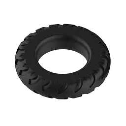 Ерекційне кільце Titan Cock Ring чорне - мініатюра 6