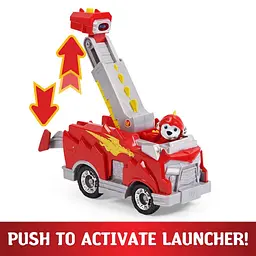 Рятувальний автомобіль де-люкс Spin Master Paw Patrol з водієм Маршал (SM16776/4583) - мініатюра 5