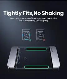 Зовнішня кишеня для накопичувача UGREEN CM300 2.5-Inch SATA External Hard Drive Enclosure(UGR-70499) (UGR-70499) - мініатюра 4