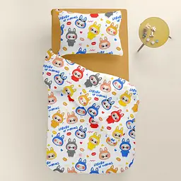 Дитяча постільна білизна Cosas LABUBU FUN 110х140см (LabubuFun_16Mustard_140) - мініатюра 2