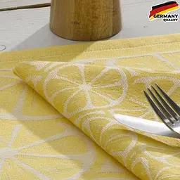 Серветка KELA Citrus сервірувальна жовта 40x40 см (12464) - мініатюра 2