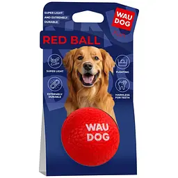 Іграшка для собак Waudog Red Ball 70 мм