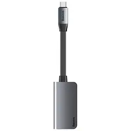 Перехідник адаптер Baseus Little Box Type-C to HDXiaomi+Type-C Smart HUB Converter CAHUB-E0G Grey - мініатюра 3
