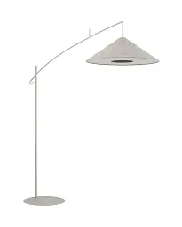 Торшер Nowodvorski 11686 Poise A E27 1x25W IP20 світло-сірий - мініатюра 5