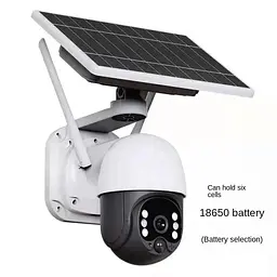 Вулична відеокамера з сонячною панеллю XPRO Wi-Fi Solar Camera ICSEE 3MP FHD-Contains SIX 18650 batteries 12 (MER-15335_2532) - мініатюра 3