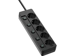 Сетевой фильтр-удлинитель ColorWay 5 м Black (CW-PSEA55SBK)