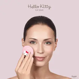 Щітка для обличчя GESKE Facial Brush З в 1 by Hello Kitty з тримачем рожева - мініатюра 7