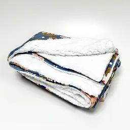 Ковдра для тварин Derby Sherpa Blanket Синій 150х200 см - мініатюра 2