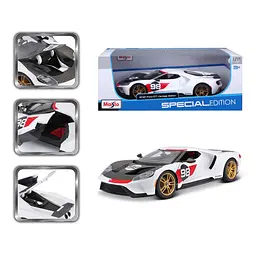 Ігрова автомодель Maisto 2021 Ford GT Heritage 1:18 (31390 white) - мініатюра 15