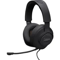 Навушники JBL Quantum 100M2 чорний 3.5 мм мікрофон динаміки 40 мм технологія QuantumSOUND Signature 1.2 м