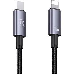 Кабель Usams US-SJ662 USB-C to Lightning 30W 3A 1.2m Tarnish (SJ662USB01) [138986]