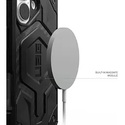 Оригінальний протиударний чохол UAG Monarch Pro MagSafe для iPhone 16 Plus Carbon Black 114455114242 - мініатюра 7