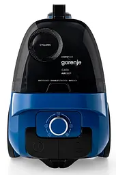 Пилосос контейнерний Gorenje 850 Вт HEPA телескоп. трубка синій - мініатюра 6