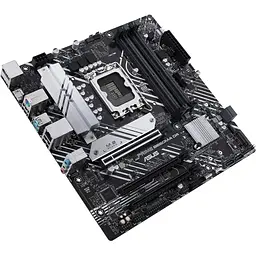 Материнська плата Asus Prime LGA1700, B660M-A D4-CSM, B660, 4xDDR4, Int.Video(CPU), 4xSATA3, 2xM.2, 1xPCI-E 16x 4.0, 2xPCI-E 16x 3.0, ALC 5xUSB3.2/6xUSB2.0, HDMI/DP, CrossFire, MicroATX - мініатюра 4