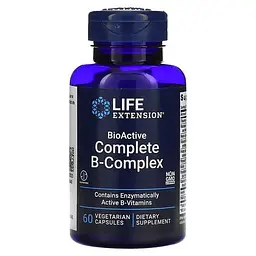Комплекс витаминов группы B BioActive Complete B-Complex 60 капсул Life Extension vit0005630