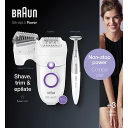 Епілятор Braun Silk-epil 5 SE 5-825P - мініатюра 5