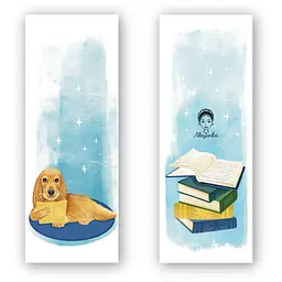 Закладки для книг Люцинка "Читання. Спанієль" 1 шт. (ЛК000000199) (2000000000199) - мініатюра 3