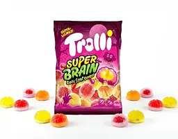 Жувальні цукерки Trolli Super Brain 150г - мініатюра 2