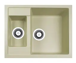 Кухонна мийка Adamant Duplex 610x495x200 Бежевий ivory 490223