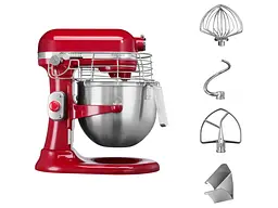 Кухонна машина KitchenAid PROFESSIONAL 5KSM7990XEER з підйомною чашею 6.9 л червона