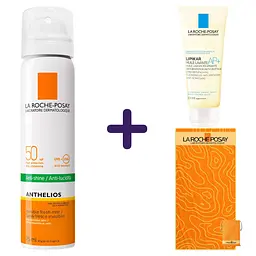 nabir-sontsezakhysnyi-sprei-dlia-oblychchia-la-roche-posay-anthelios-xl-spf-50-75-ml-m9165700-lipidovidnovliuvalnyi-ochyshchuvalnyi-zasib-la-roche-posay-100-ml-rushnyk-z-mikrofibry-la-roche-posay-anthelios-2024-u-chokhli-vua03963