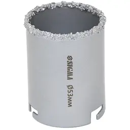 Коронка кільцева Sigma з вольфрамовим напиленням 53 мм (1512131) - мініатюра 3