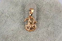 Кулон зодіак Xuping Jewelry козеріг 1,2 см золотистий