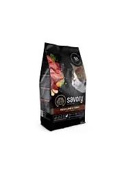 Сухий корм для кішок Savory Adult Cat Sensitive Digestion Fresh Lamb and Turkey 2 кг