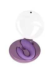 Вібратор для пар FairyGasm PleasureBerry violet, зарядний кейс, пульт ДК - мініатюра 3
