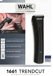 Машинка для стрижки Wahl TrendCut Li-Ion (1661-0465) [64061] - мініатюра 3