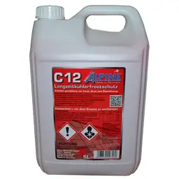 Антифриз Alpine C12 -36C чер, 5 л (5,5кг.) (RM 1185-5)
