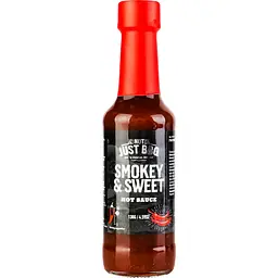 Соус Not Just BBQ Smoky & Sweet Hot Sauce гострий з копчено-солодким перцем 130 г