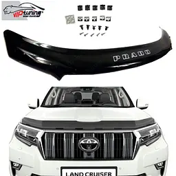 Дефлектор капоту мухобійка для Toyota Land Cruiser Prado 150 2013-2017 (Vip Tuning) TYA66
