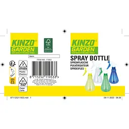 Обприскувач Kinzo Garden 0.5 л в асортименті - мініатюра 3